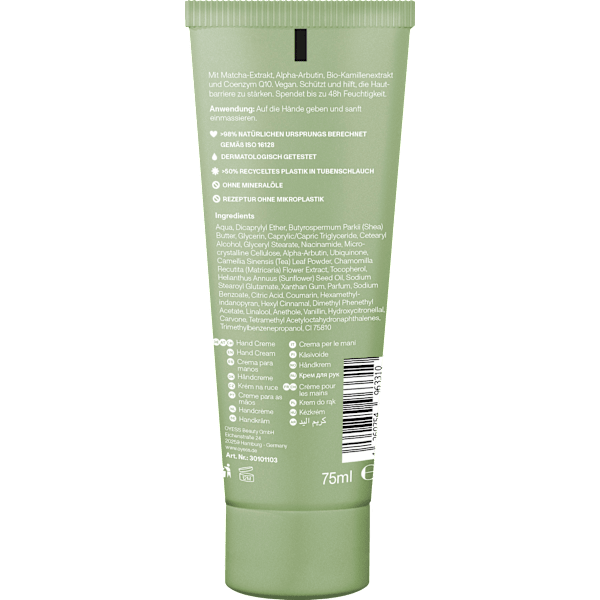 Handcreme Protect Matcha oyess