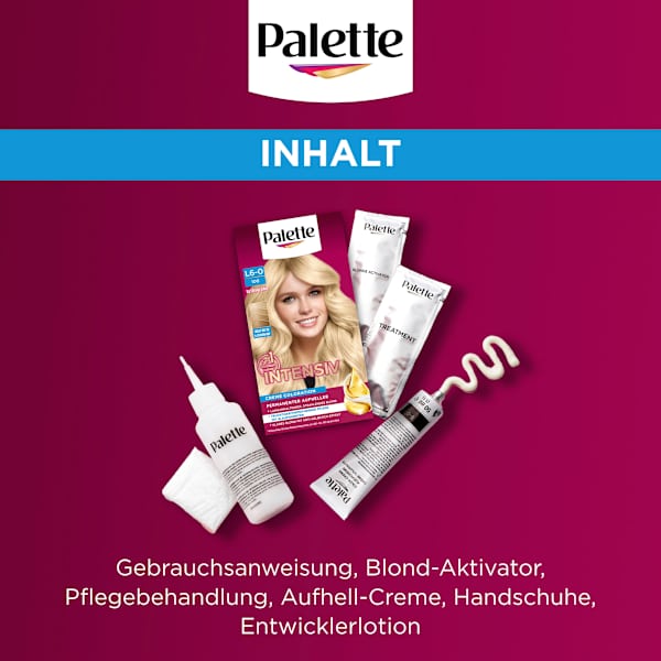 Haare Aufheller L6-0/100 Ultrablond Palette Intensive Color Creme