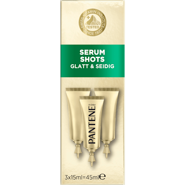 Haarkur Rescue Shots Glatt & Seidig (3 x 15ml) PANTENE PRO-V