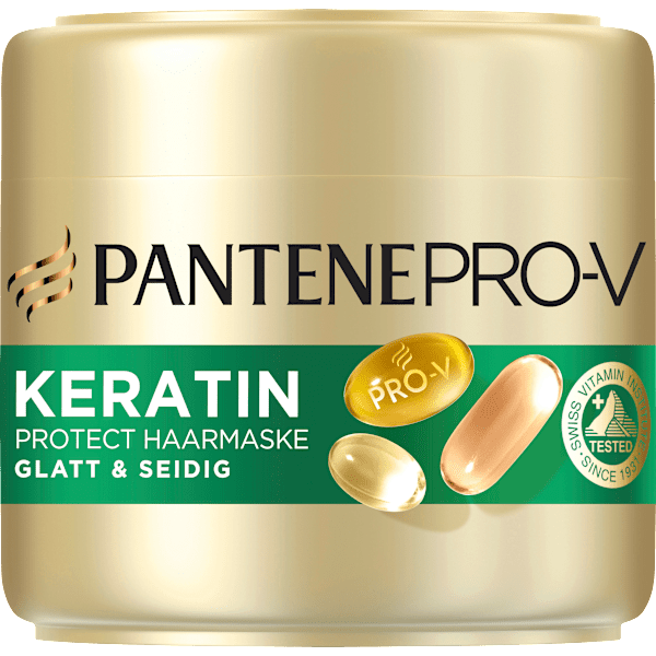 Haarmaske Keratin Protect, Glatt & Seidig PANTENE PRO-V