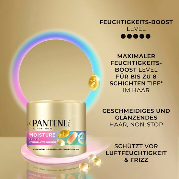 Haarmaske Moisture Boost Keratin Protect PANTENE PRO-V