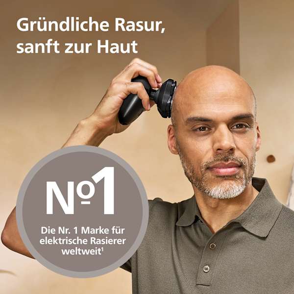 Elektrischer Rasierer, Glatzenrasierer S5000 Philips