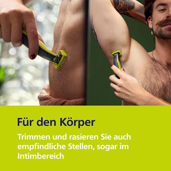 Elektrischer Rasierer, OneBlade 360 Face & Body QP2834/23 PHILIPS OneBlade