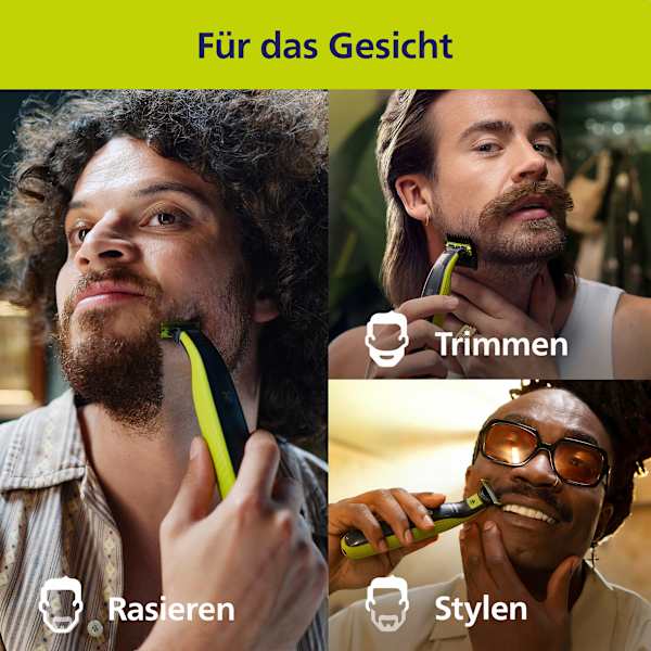 Elektrischer Rasierer, OneBlade 360 Face & Body QP2834/23 PHILIPS OneBlade