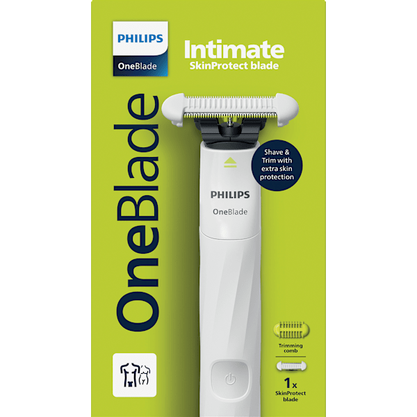 Elektrischer Rasierer, OneBlade Intimate Men QP1924/20 PHILIPS OneBlade