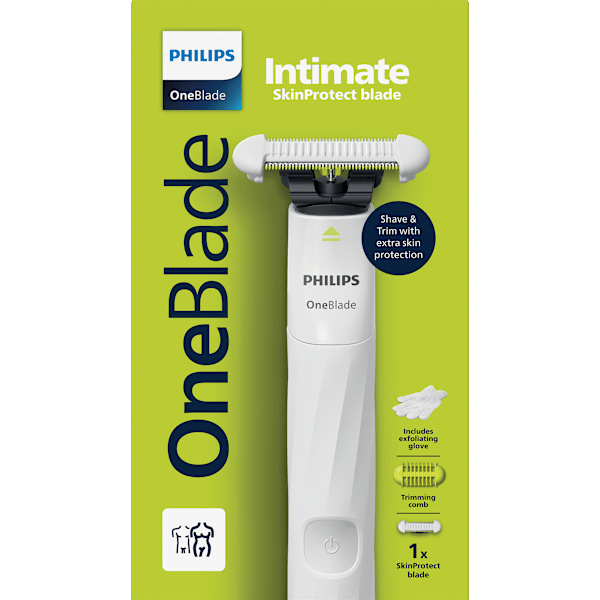 Elektrischer Rasierer, OneBlade Intimate Women QP1924/24 PHILIPS OneBlade