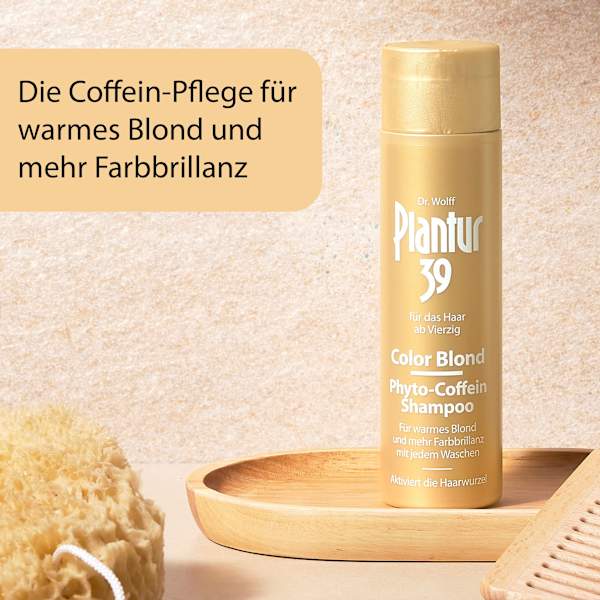 Shampoo Color Blond Phyto-Coffein Plantur 39