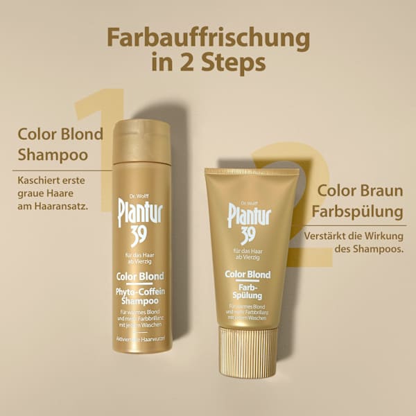 Shampoo Color Blond Phyto-Coffein Plantur 39