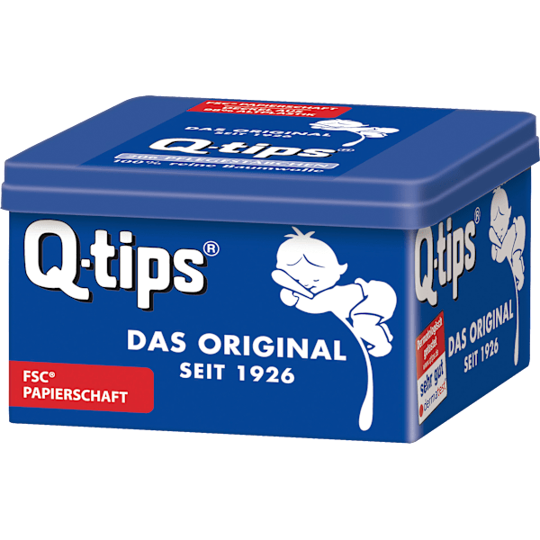Wattestäbchen Box Original Q-tips