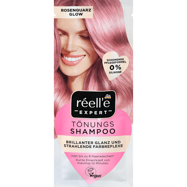 Tönungsshampoo Rosenquarz Glow réell‘e EXPERT