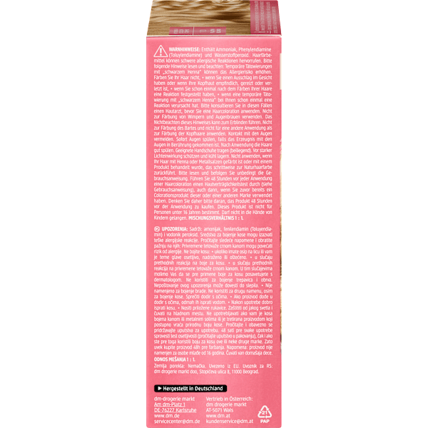 Haarfarbe 11.0 Platinblond réell‘e