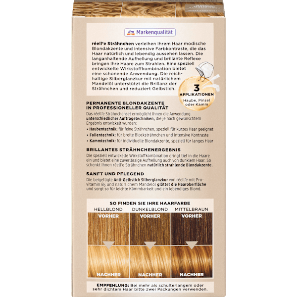 Strähnchen-Set réell‘e