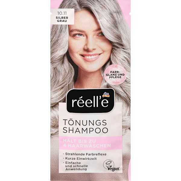 Tönungsshampoo 10.11 Silbergrau réell‘e
