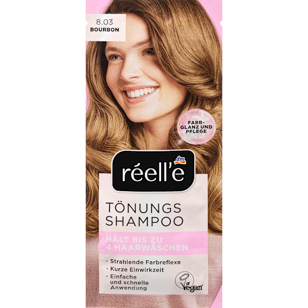 Tönungsshampoo 8.03 Bourbon réell‘e
