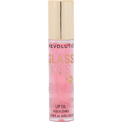 REVOLUTION Lip oil Glass Kiss Roller Peach, 5.5 ml