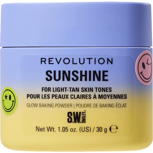 Loses Puder Sunshine Baking, Smiley World REVOLUTION