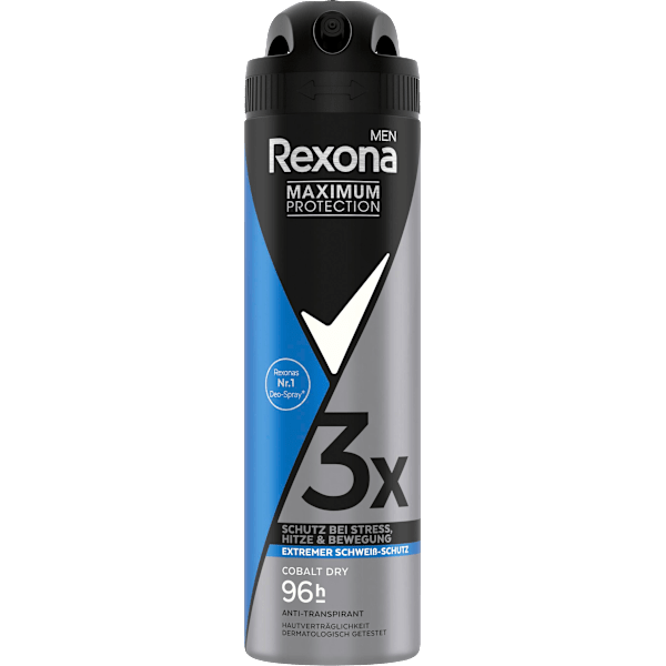 Antitranspirant Deospray Maximum Protection Cobalt Dry Rexona men