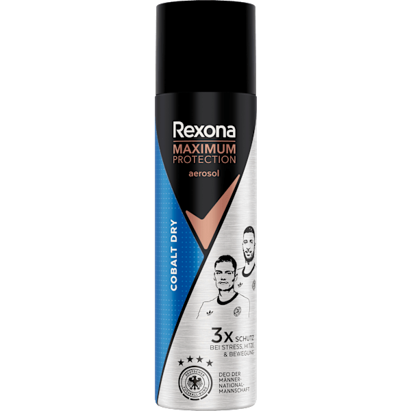 Antitranspirant Deospray Maximum Protection Cobalt Dry Rexona men