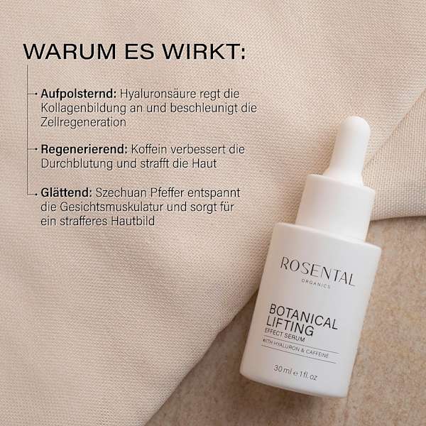 Serum Botanical Lifting Effect Rosental Organics