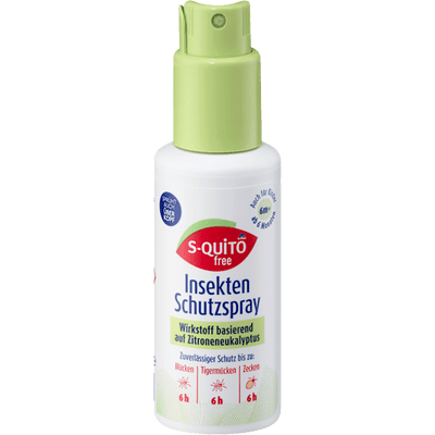 S-QUiTO free Insect repellent spray lemon eucalyptus, 100 ml