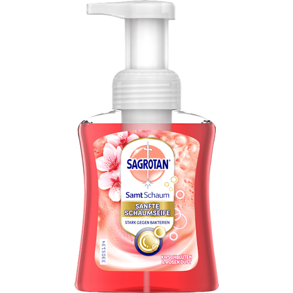 Schaumhandseife Kirschblüte & Rose Sagrotan