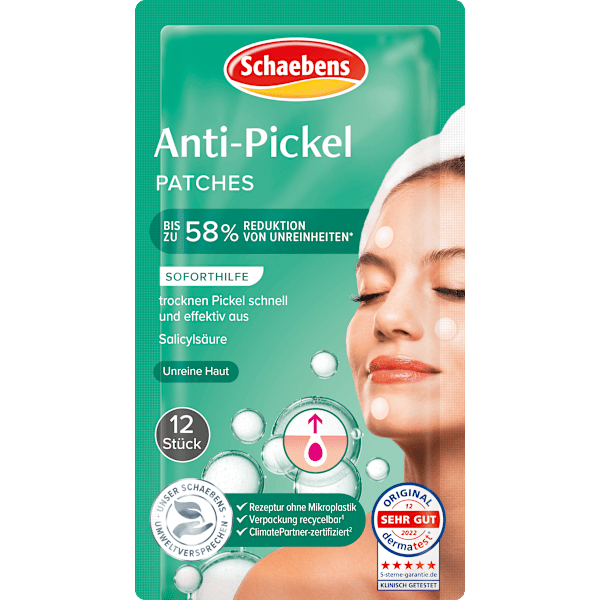 Anti Pickel Patches unreine Haut Schaebens