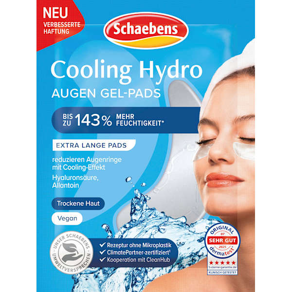 Augenpads Gel Cooling Hydro (1 Paar) Schaebens