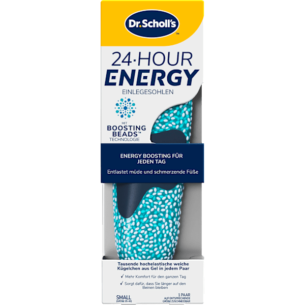 Einlegesohlen 24Hour Energy Gr. 35 - 40 (1 Paar) Scholl