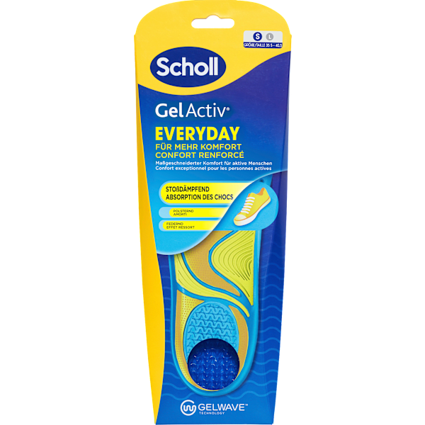 Einlegesohlen GelActiv  Everyday, Gr. 35,5 - 40,5 (1 Paar) Scholl