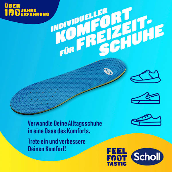 Einlegesohlen GelActiv Everyday, Gr. 40 -46,5 (1 Paar) Scholl
