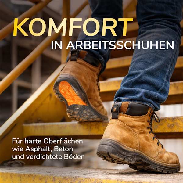 Einlegesohlen GelActiv Work, Gr. 35,5 - 40,5 (1 Paar) Scholl
