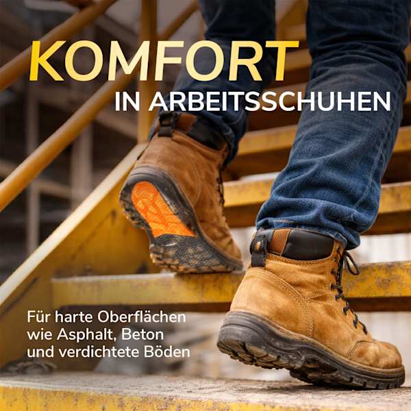 Einlegesohlen GelActiv Work Gr. 40 - 46,5 (1 Paar) Scholl