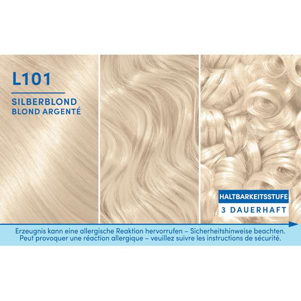 Haare Aufheller Ultra L101 Silberblond Schwarzkopf Blonde