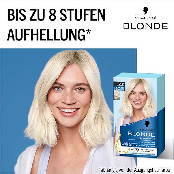 Haare Aufheller Ultra L101 Silberblond Schwarzkopf Blonde