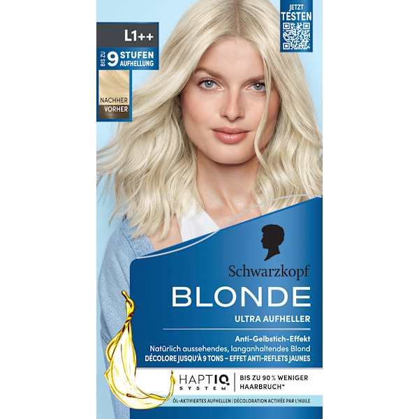 Haare Aufheller Ultra L1++ Schwarzkopf Blonde