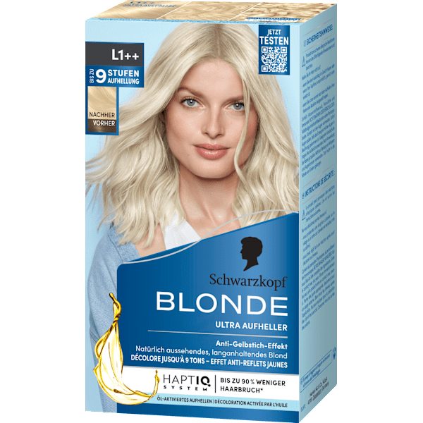 Haare Aufheller Ultra L1++ Schwarzkopf Blonde