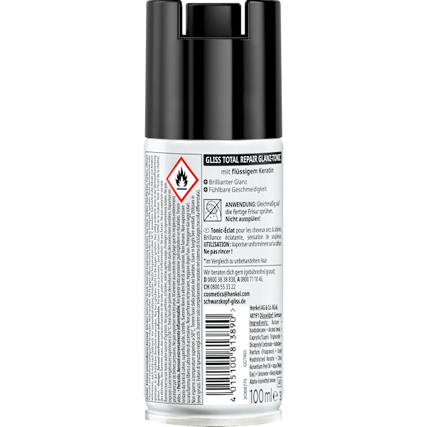 Haar-Tonic Total Repair Glanz Schwarzkopf GLISS