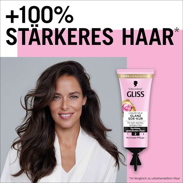Haarkur SOS Liquid Silk Schwarzkopf GLISS