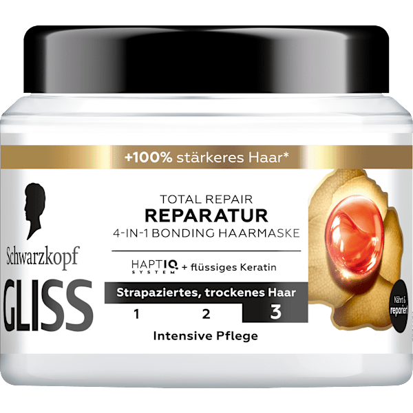 Haarmaske 4in1 Total Repair Schwarzkopf GLISS