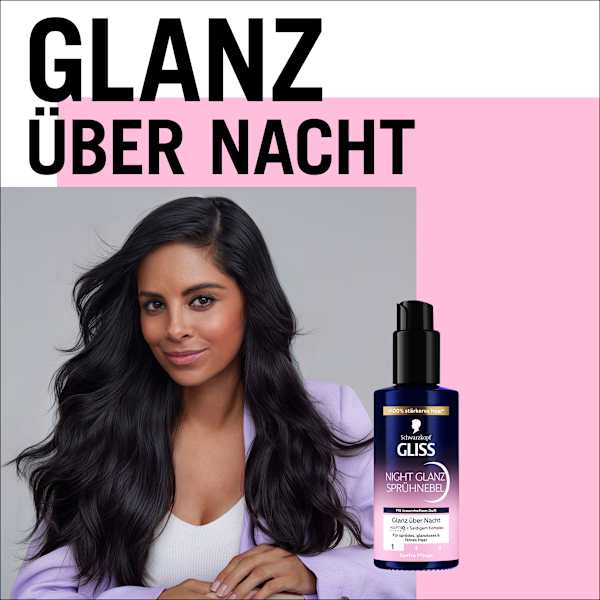 Sprühnebel Night Glanz Schwarzkopf GLISS