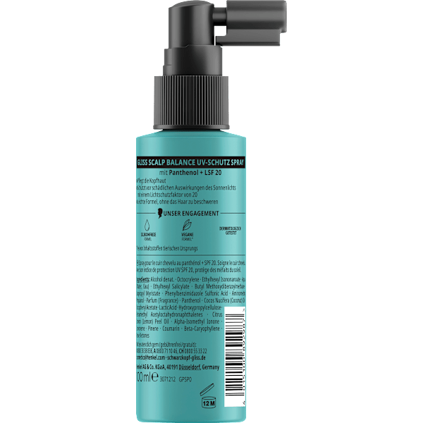 UV-Schutz Spray scalp balance LSF 20 Schwarzkopf GLISS