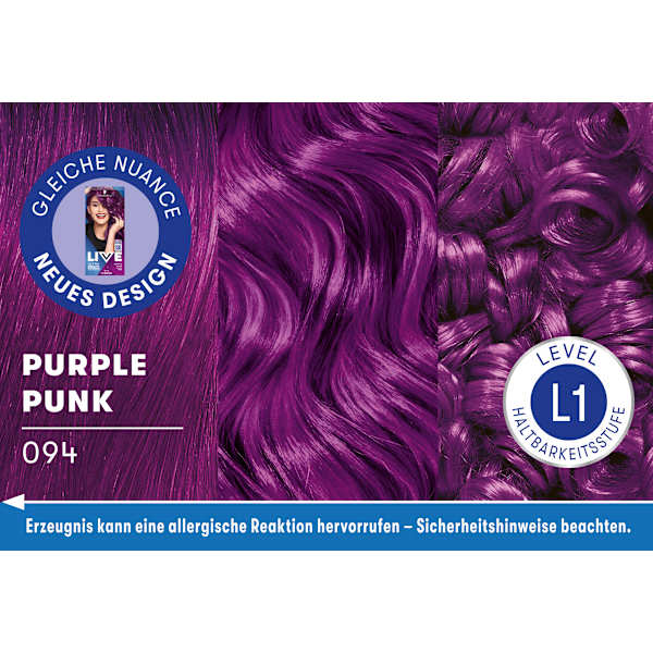 Intensivtönung 094 Purple Punk Schwarzkopf LIVE