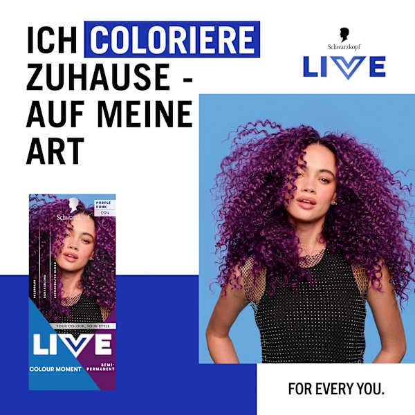 Intensivtönung 094 Purple Punk Schwarzkopf LIVE