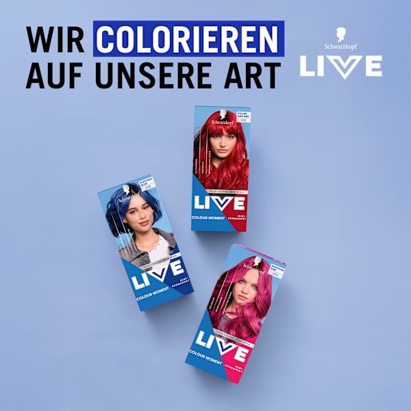 Intensivtönung 095 Electric Blue Schwarzkopf LIVE