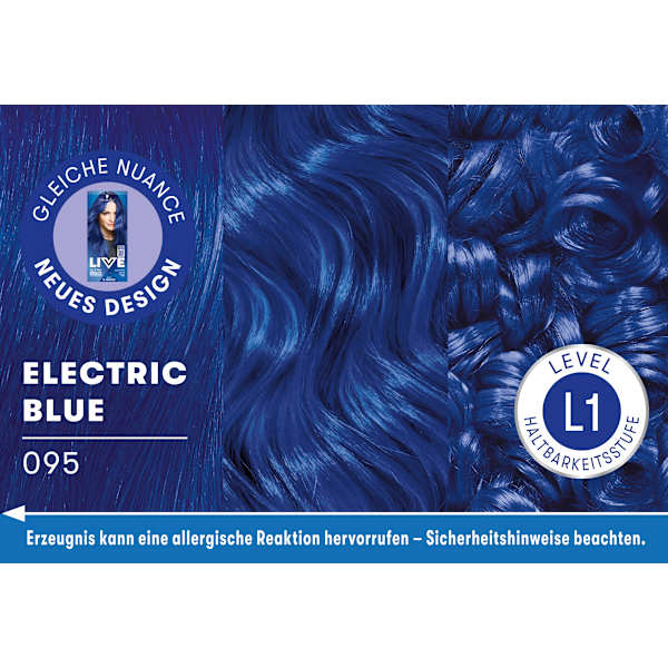 Intensivtönung 095 Electric Blue Schwarzkopf LIVE
