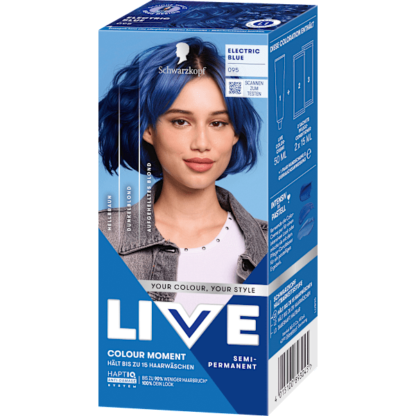 Intensivtönung 095 Electric Blue Schwarzkopf LIVE