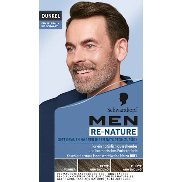 Haarfarbe Männer Dunkel Schwarzkopf Re-Nature