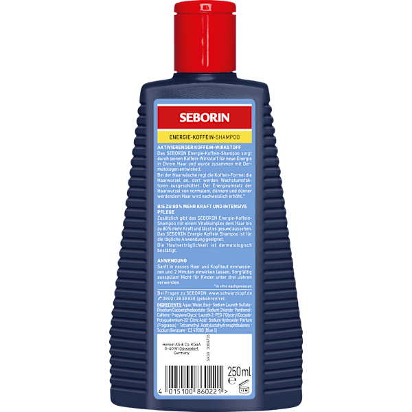Shampoo Energie Koffein Schwarzkopf Seborin