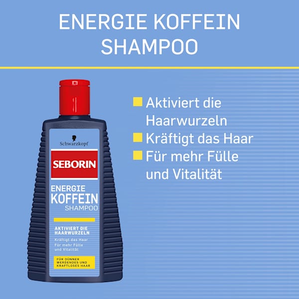 Shampoo Energie Koffein Schwarzkopf Seborin