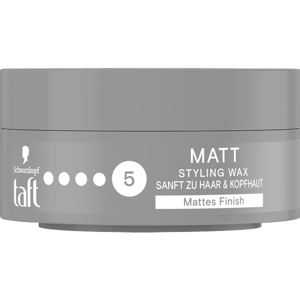 Haargel MATT WAX Halt 5 Schwarzkopf taft